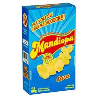 Imagem de Mandiopã Sabor Batata cx 80 Gramas Mandiopan o Legitimo