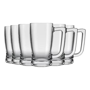 Imagem de Kit Caneca Cerveja Taberna 6x340ml - Nadir 59010200779026