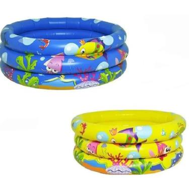 Imagem de Piscina Redonda Infantil 66 Litros - Dm Toys