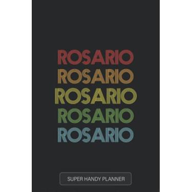Imagem de Rosario: Rosario Name Custom Gift Planner Calendar Notebook Journal