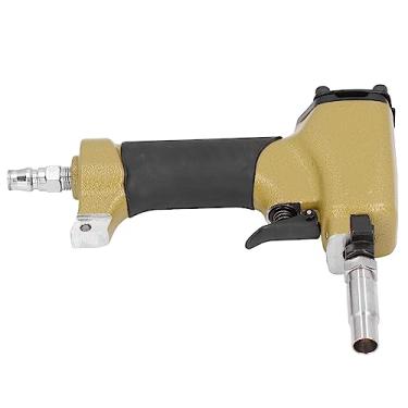 Imagem de Pistola Pneumática de Liga de Alumínio, Pregador de Estofamento de Manga Magnética, Bandeja de Carregamento de Placa de Prego, Pressão de Ar de 4-7kgf/cm³, Ampla Aplicação para