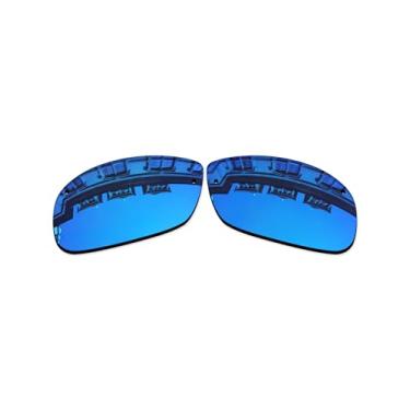 Imagem de Vonxyz Lentes de reposição para óculos de sol Ray-Ban RB3183 63 mm - Ice MirrorCoat polarizado