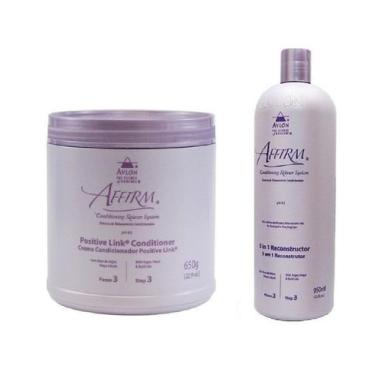 Imagem de Avlon Affirm 5 In 1 Reconstrutor 475ml + Avlon Affirm Positive Link Co