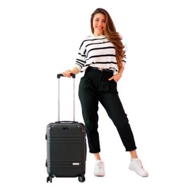 Imagem de Mala de Viagem Bordo Pequena Mão Rígida ABS 10 KG Aprovada Cabine Roda