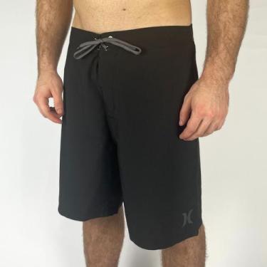 Imagem de Bermuda Hurley Phantom One & Only Solid 20 Preto, 38