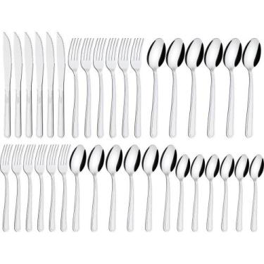 Imagem de Faqueiro Búzios Tramontina 36 Peças AÇO INOX, Inox, 36 peças