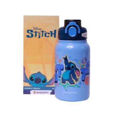 Imagem de Garrafa Termica Jupter Stitch Disney 500ml Zona Criativa - Zonacriativ