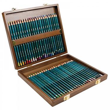 Imagem de Derwent Lápis de cor Artists, núcleo de 4 mm, caixa de madeira, 48 unidades (0700643)