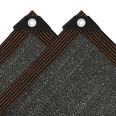 Imagem de Tobengda Tela De Sombra Para Estufa Vegetais - Com Ilhós 3 M X 6 M, Jardim 90% Proteção Térmica Plantas, Cobertura Externa Quintal, Galinheiro E Canil, Lona Solar