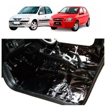 Imagem de Tapete Carpete Assoalho Vinil Liso Corsa Sedan Classic preto - MANOS T