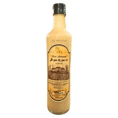 Imagem de Licor Artesanal 500ml Ja que tá, que vá - Jaqtaqva, Amendoim