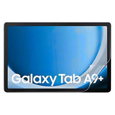Imagem de Película Cerâmica Premium Samsung Galaxy [Tab A9+ Plus] – Anti Riscos, Anti Poeira e Alta Proteção com Toque Suave