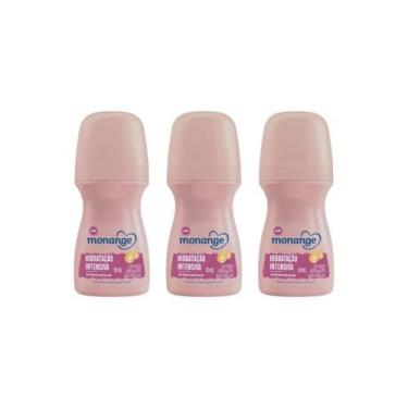 Imagem de Desodorante Roll-On Monange 50Ml Hidrat Intensiva-Kit C/3Un
