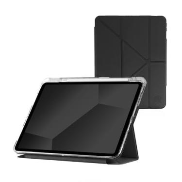 Imagem de STM Capa Opp para Apple iPad Air 27.9 cm M2 (iPadPro 11 Gen 4-1 / iPadAir 10.9 Gen 5/4| Capa protetora leve fina, traseira transparente antiarranhões, com armazenamento Apple Pencil,