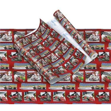 Imagem de Plastico Adesivo 45Cmx10M Carros - V.M.P.