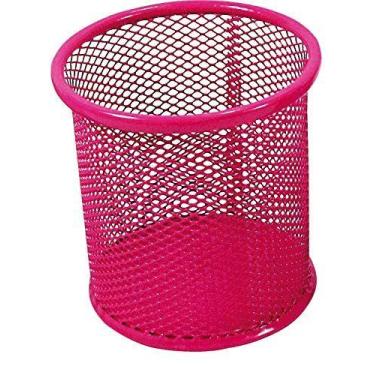 Imagem de Acessorio Para Mesa Aramado Porta Lapis Redondo Ro - KIT