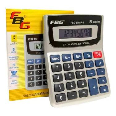 Imagem de Calculadora 8 Digitos Modelo: FBG 8985A-8