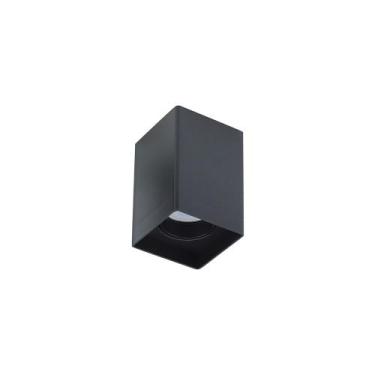 Imagem de Spot de Sobrepor Taschibra Look MR16 GU10 Quadrado Bivolt Preto