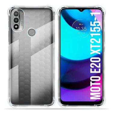 Imagem de Capa Anti Impacto Para Moto E20 XT2155 + Pelíc. Câmera - Cell In Power
