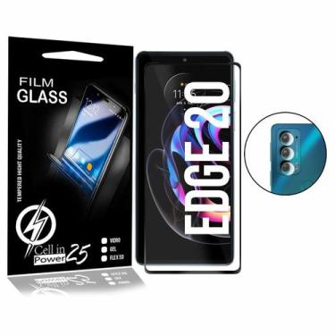 Imagem de Película Câmera + Película FULL 3D Moto Edge 20 XT2143-1 - Cell In Pow