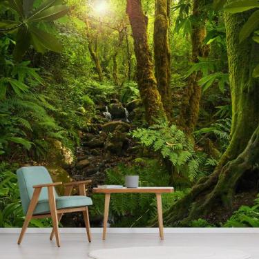 Imagem de Papel de Parede Paisagem Floresta Natureza Sala Adesivo - 069pcm - All