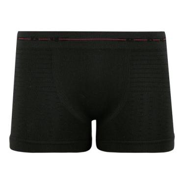 Imagem de Cueca Boxer Infantil sem Costura Preto Zee Rucci, M
