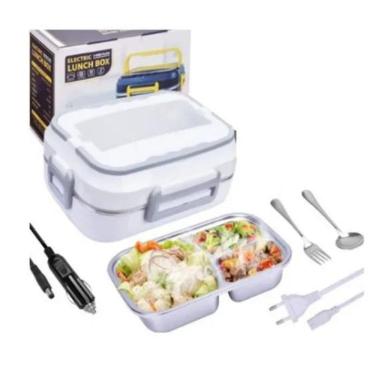 Imagem de Marmita Termica Eletrica Casa Carro Portatil 1,5 Litros