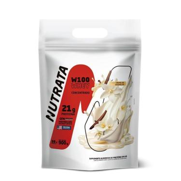 Imagem de Nutrata W100 Whey Concentrado 900g refil-Unissex
