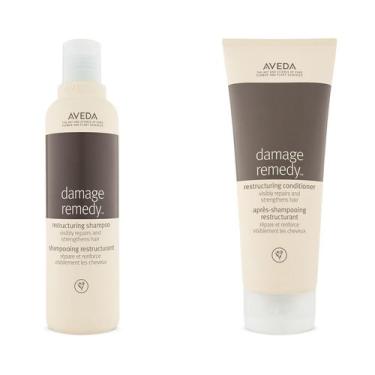 Imagem de Duo de shampoo e condicionador Aveda Damage Remedy com quinoa