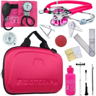 Imagem de Kit Fisioterapia Martelo Buck Goniometro Maleta Mais Vendido - Love Sa