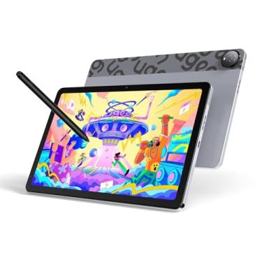 Imagem de UGEE Tablet de desenho de bloco sem necessidade de computador, suporte para tablet Android 14 para 7000 mAh + bateria de 18 W, 6 GB + 128 GB, bloco de desenho divertido, tela grande ultra HD 2K com