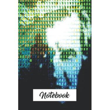 Imagem de Notebook : Johnny Cash Lined Notebook Journal 102 Pages Journal for Teens, Perfect for School, Diary, Journal, Series #33