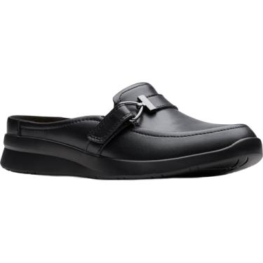 Imagem de Clarks Ellowyn Amelia Mule feminino, Couro preto, 36