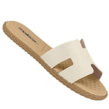 Imagem de Chinelo Moleca 5452.253 Feminino, Off white, 36