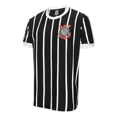 Imagem de Camisa Do Corinthians Retrô Democracia 1982 Sports Masculina - Coimbra