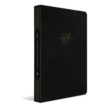 Imagem de Bíblia NVT - Slim - Letra Grande - Preta, Luxo Couro Soft - Habilitada