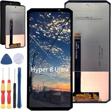 Imagem de Yuxyiony Nova tela de substituição para tela de reparo Hotwav Hyper 8 Ultra LCD e acessórios de ferramentas de substituição