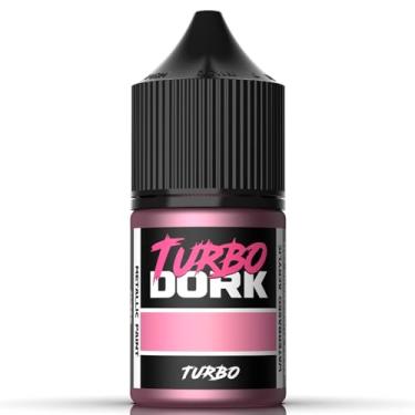 Imagem de Turbo Dork Tinta acrílica turbo metálica frasco de 22 ml - Tinta com acabamento metálico não tóxico à base de água