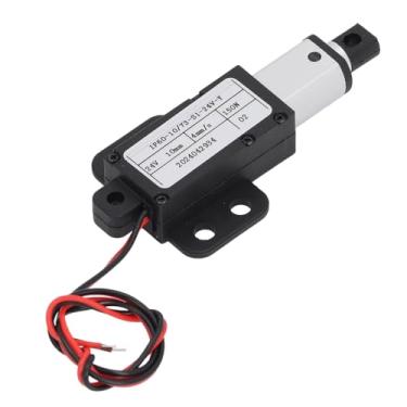 Imagem de Atuador Micro Linear Elétrico 24V, Golpe de 10 Mm, Empuxo de 150n, Velocidade 4mm/s, Ipx4, Abdominais de Alumínio, para sofá robô TV Mesa de TV Janela
