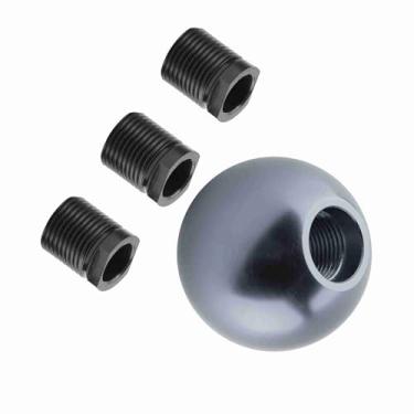 Imagem de Manopla de Mudança de Marcha de Metal Universal, Alta Sensibilidade, Cabeça de Mudança Manual para Interior do Carro (Cor Ti)