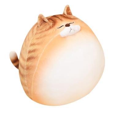 Imagem de Boneca de brinquedo de pelúcia Fat Cat de 30 cm para presente infantil