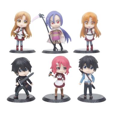 Imagem de Coleção de brinquedos de figuras de anime Sword Art Online Asuna Kirito