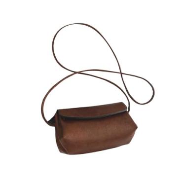 Imagem de Bolsa tiracolo feminina com alça superior, Marrom, One Size