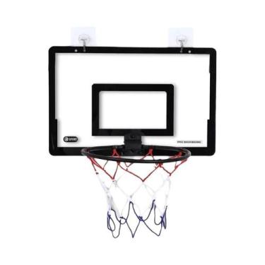 Imagem de Mini Cesta De Basquete Para Crianças E Adultos, Montada Na Porta Ou Na