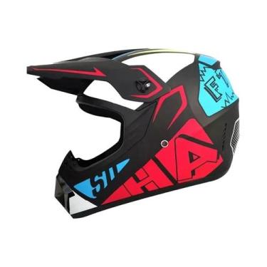 Imagem de Kit De Capacete De Motocross Para Adultos E Jovens Com Óculos MX E Luv