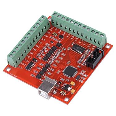 Imagem de Luqeeg Placa Controladora de Movimento 100Khz para Gravação CNC, Placa de Driver de Motor de Passo de Alta Frequência para Interruptor de Limite, Volante Eletrônico, Adequado para Entusiastas de DIY