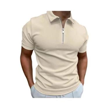 Imagem de Camiseta Masculina De Verão Para Fitness E Corrida, Cor Sólida, Gola C