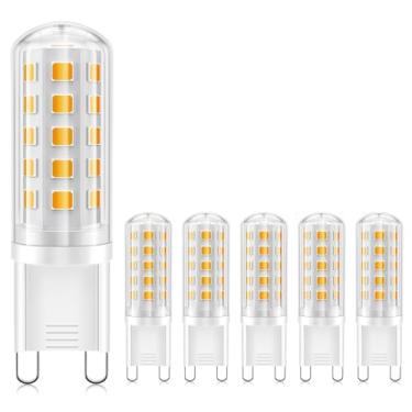 Imagem de Lâmpada pequena plug-in LED G9 fonte de luz alta luminosidade e economia energia sem estroboscópio PC espessado design proteção contra choque elétrico