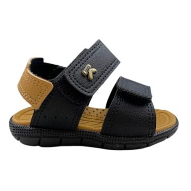 Imagem de Sandália Infantil Menino Klin Tic Tac Velcro 171262000