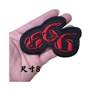 Imagem de Emblemas De Banda De Música Punk Rock 5PCS Patches De Bordado Em Tecid